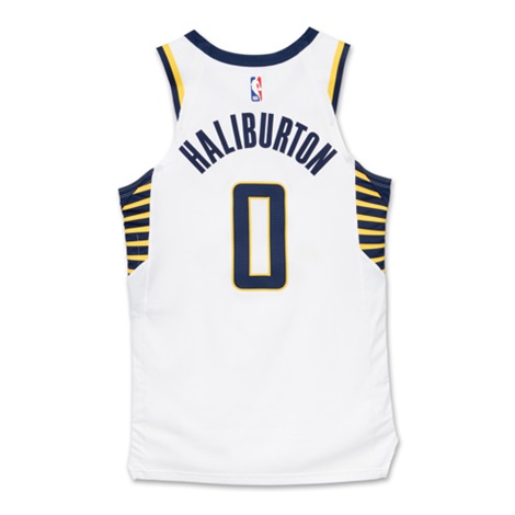 ウェア Indiana Pacers Haliburton GameJersey M Tyrese Haliburton Indiana Pacers 2024-2025 Game Worn
